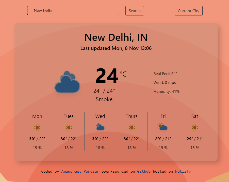 Weather App Project